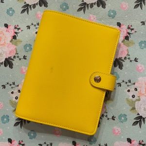 kikki.K Bright Yellow Personal Planner w/Notes